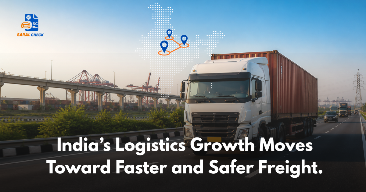 India’s ₹100 Lakh Crore Logistics Vision: A New Direction for Faster and Better Freight Movement