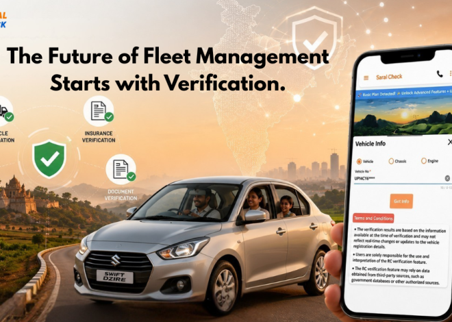 Why Vehicle Verification Is Essential for Modern Fleet Operations in 2026