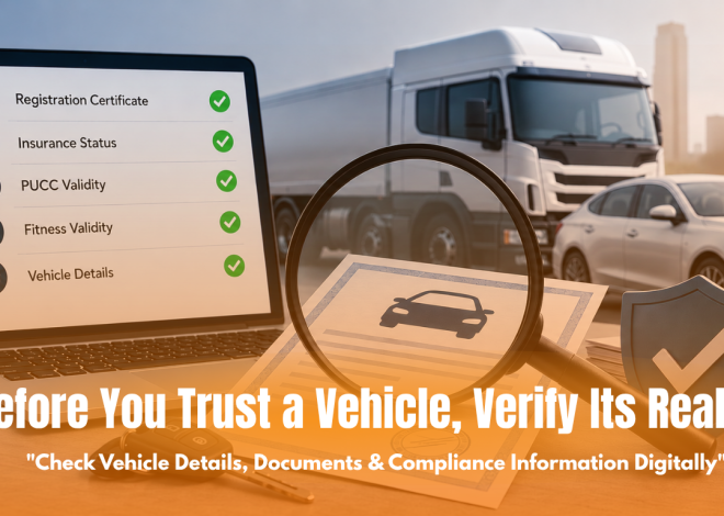 Vehicle Verification Online: A Complete Guide to Check Vehicle Documents and Avoid Fraud