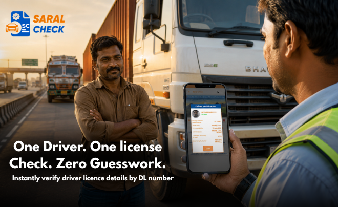 Driver Verification Online: Why Every Fleet Owner Should Check DL Details Before Every Trip
