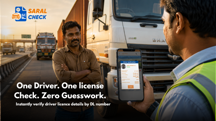 Driver Verification Online: Why Every Fleet Owner Should Check DL Details Before Every Trip