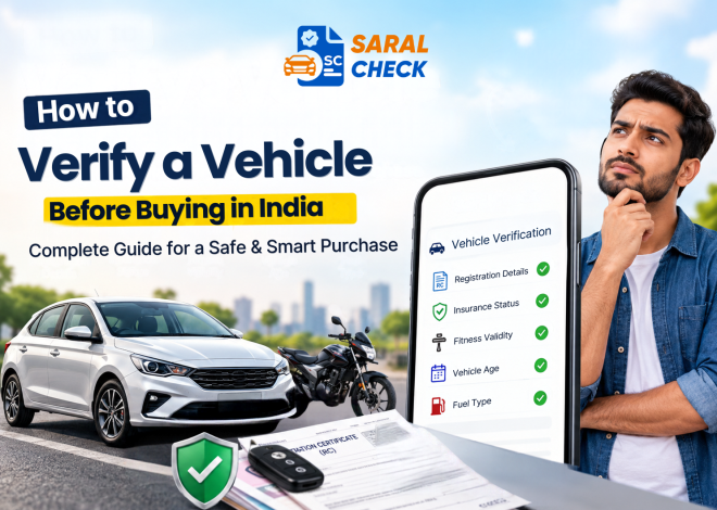How to Verify a Vehicle Before Buying in India